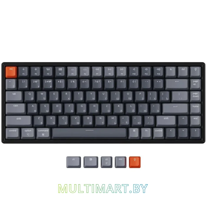 Клавиатура Keychron K2 V2 RGB K2-C2H-RU (Gateron G Pro Blue)
